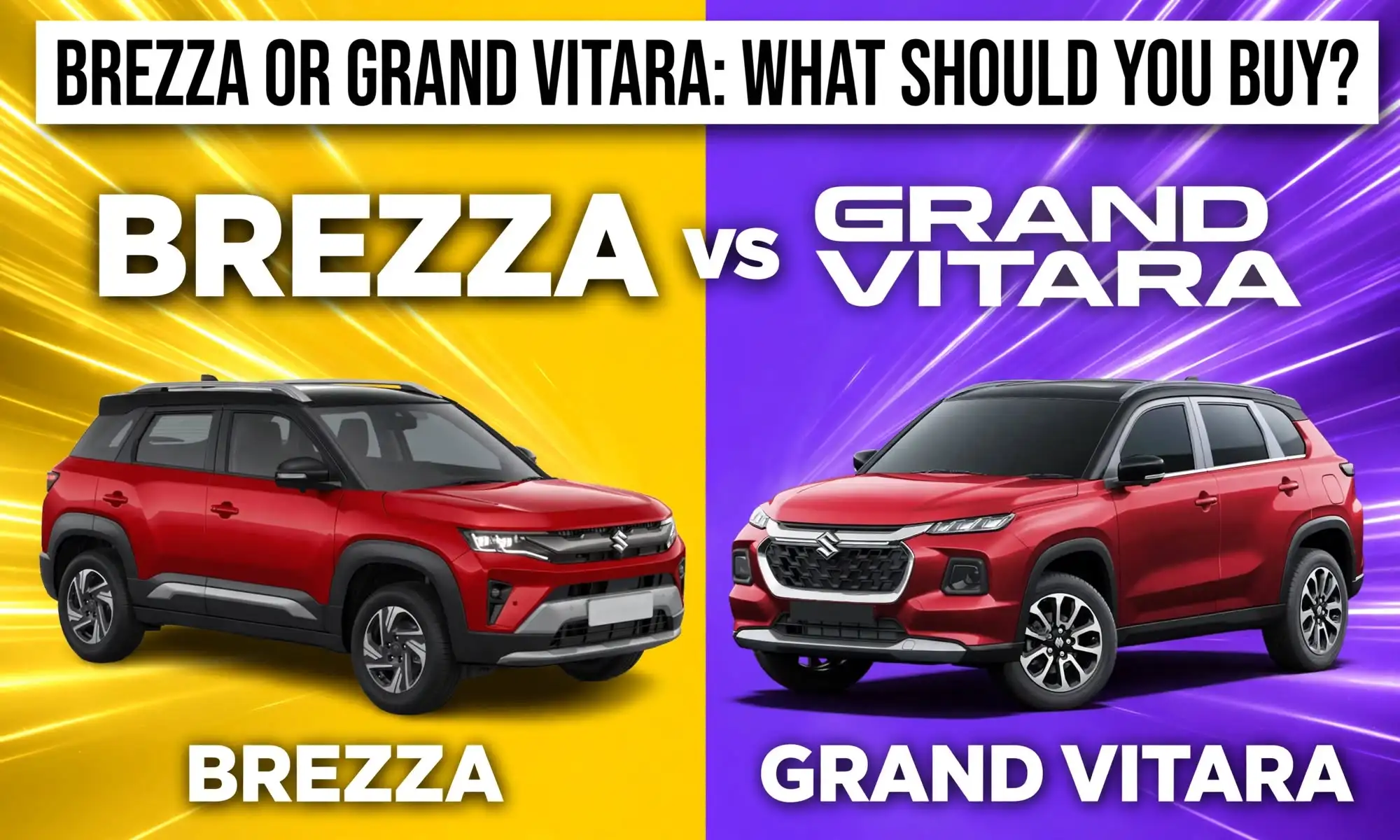 Brezza vs grand vitara